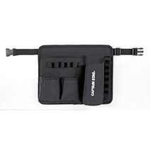 캡틴 스태그 (CAPTAIN STAG) 등 벤치 용 멀티 사이드 포켓 ​​블랙 UC-1825 제품 사이즈 : ( 약) 폭 320 × 높이 250 × 깊이 80mm