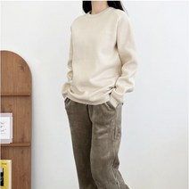 기모 여성 니트 오버핏 가을 겨울 니트티 11색