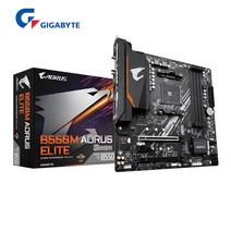 AMD-마더보드 슈트 라이젠 7 5700X CPU + 기가 바이트 GA B550M AORUS 엘리트 소켓 AM4 완전 신제품 냉각기 없음, 단일모델명/품번