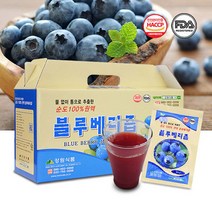 HUE 블루베리즙, 30포, 80ml