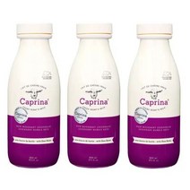 카프리나 산양밀크 버블배쓰(시어버터향) 800ml 3개 산양유 액체 그대로 제조