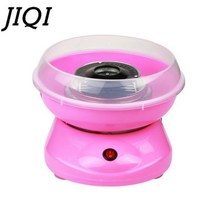 솜사탕기계 솜사탕메이커 JIQI-전기 DIY 달콤한 솜사탕 메이커 미니 휴대용 설탕 요정 치실 마시맬로 기계 어린이 선물 110V 220V EU 미국, 중국, 분홍, 유럽 ​​연합