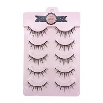 무대속눈썹 자연 두꺼운 블랙 테리어, 1박스