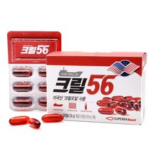 노르웨이 아커사 크릴56 크릴오일 6박스+쇼핑백, 30g, 4세트