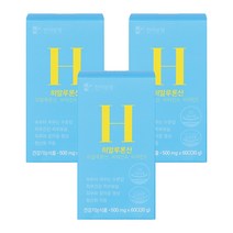 [한미양행] 히알루론산 500mgx60캡슐, 3개, 60정