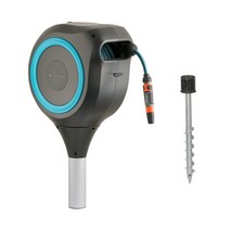 가데나 매립형 360도 자동호스릴 20m 파랑, 1개