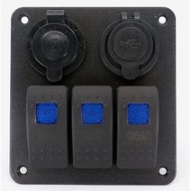 차량용 매립형 5구 시거소켓 12V 미니컨트리맨 K3 더넥스트스파크 GV70 더뉴코나 SM3 G80 자동차 시가잭 BMW 그랜저HG 니로 스포티지R YF, 상세페이지참조