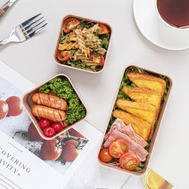 전자레인지 사용가능! BPA Free 혼밥 다이어트 용기세트, 1세트, 다이어트용기세트 샌드베이지