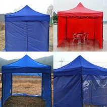 접이식 천막풀세트 ABC형 3mx2m (지붕+프레임+심플바람막이4면), 3mx2m(ABC형), 블랙