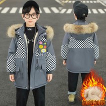 ONEPICK [안심구매 무료교환] 어린이 패딩 코트 겨울 키즈 파이 덧대 두꺼운 미디