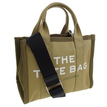 [마크 제이콥스] MARC JACOBS THE COLORBLOCK MINI TOTE BAG 가방 토트 백 가방 숄더백 2WAY 가방 캔버스 베이지계 여성 h062m01re21 []