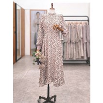 [아울렛 백화점] 니트 소매 패턴 원피스 T218MOP258W(1306119)