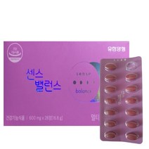 유한양행 센스밸런스 600mgX28정X3개월분 여성 멀티비타민 영양제 부모님 선물, 단품, 3개