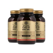 솔가 [3개 SET] 코큐텐 600mg 30정 (소프트젤) Solgar CoQ10 30softgels, 1개