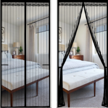 피제닉 자석 현관 방충망 모기장+벨크로+고정후크+압정