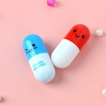 HY 휴대용 알약모양 볼펜 볼펜홍보물 판촉물볼펜, 3단형
