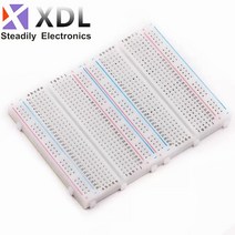 Suq 400 타이 포인트 솔더리스 PCB 브레드보드 범용 테스트 프로토보드 버스 테스트 회로 보드용 DIY 브레드보드 1 개 신제품, 한개옵션0