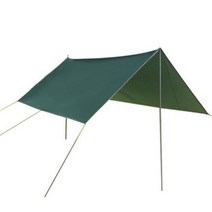 CNS 그늘막 방수 렉타 캠핑 타프 300cm X 300cm, 그린