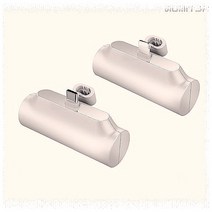 액티몬 휴대폰 보조 충전 배터리 5000mAh 8핀 C타입, 액티몬P-Mini5000-8핀전용화이트