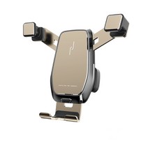 차량용 자동차 올뉴모닝 심플 핸드폰 거치대2 골드, 1개