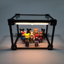 아크릴케이스SSS 미니피규어용 2개이상 구매시 고무망치 증정 레고 건담 전시 보관함 투명케이스 피규어
