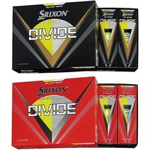 dunlop 던롭 골프공 2023 스릭슨 ZSTAR ZSATR XV 2 다스 컬러 고반발 고급 선물, DIVIDE