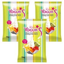 요거에스 프리미엄 요거트 파우더 플레인, 1kg, 1개입, 3개