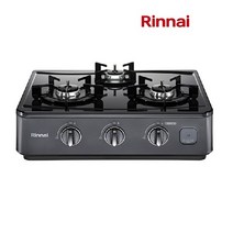 린나이 3구가스레인지 자동불꽃조절 스마트센서 RT-6501, LNG(도시가스사용연결용)
