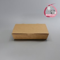 종이 도시락 푸드트럭 용기 김밥 포장 크라프트 3호 600개