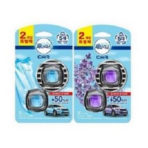 페브리즈 차량용 방향제 맑은 하늘 바람 2.2ml x 2p + 라벤더의 포근함 2.2ml x 2p, 1세트, 01. 라벤더의 포근함과 맑은 하늘바람