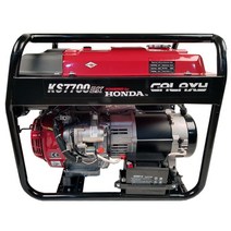 [GALAXY] 혼다발전기 KS7700DX 수동 [7.5KW발전기] HONDA GX390