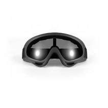 청소년 자전거 스키 고글 안개 방지 스노우 OTG 100 UV 보호 남녀 청소년용 구부릴 수 있는 듀얼 렌즈, 02 Black_05 공간