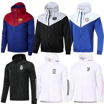 유럽축구 바람막이 바르셀로나 레알 맨유 후드 유니폼