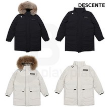 데상트 에어 튜브 사파리 후드 퍼 덕 다운 SM42JHDJO2