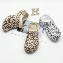 여성화 비취샌달 여성 호피 가벼운 샌달