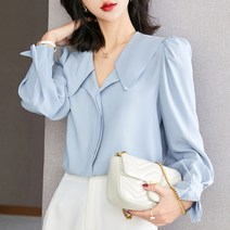 대박난박양 버튼리스 블라우스