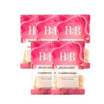 홀랜드앤바랫 크리스털라이즈드 생강 400g Holland & Barrett Crystallised Ginger, 5팩