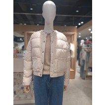 플라스틱아일랜드 트위드형 패딩점퍼 PN4PZ562(1323890)