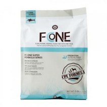 FCONE 홀리스틱 인도어 연어 사료 6kg, 치킨안심소프트100g