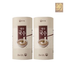 청수식품 청수 두루마리국수 소면 2.5KG 2개, 1세트