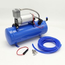 미니콤프레샤 소형콤프레샤 차량용콤프레샤 DC 12V 300W 자동차 타이어 인플레이션 도구 6L 탱크 용량 150 PSI 작업 공기 펌프 압력 압축기, 한개옵션0
