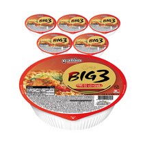 빅3볶음김치면150g 6입, 1개