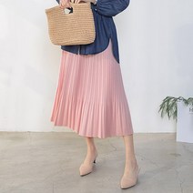 헤이올리 분또 잔주름 밑단풀림 플리츠 스커트