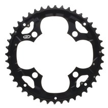 시마노 (SHIMANO) 스파이크 부착 체인링 44T 체인 가드용 블랙 Y1GX98060