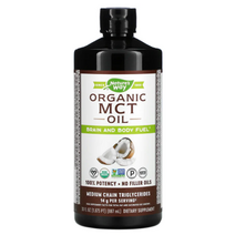[핫딜][오늘출발][887ml] 네이쳐스웨이 MCTOIL Mct 엠씨티 엠시티 MTC 무향 먹는 코코넛 오일 풀링, 887ml x 1개