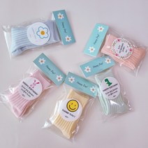 어린이집 생일 답례품 선물 구디백 유치원 양말 해피데이봉투, M(4-5세), 비비드(골고루) 1개
