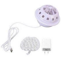 과일 초음파 세척기 야채 고추 미니 울트라 소닉 식기 세척기 휴대용 USB 가정용 다기능 과일 접시 세탁기, 02 WHITE