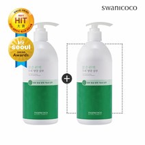 스와니코코 편백나무 샴푸 500g x2개 (탈모증상 완화 기능성), 단품