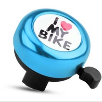 귀여운 아이 러브 MTB 자전거 로드 바이크 벨 경적 따릉따릉 따르릉 링 경적 클락션 부저 파란색 블루, 블랙