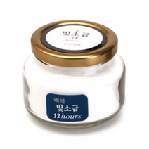 백석빛소금 12시간 용융소금 분말/알갱이 병포장(250g), 1개, 알갱이(250g), 250g